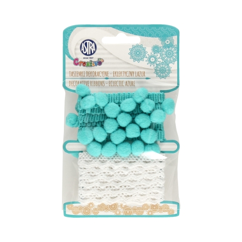 Taśma dekoracyjna Eklektyczny lazur ASTRA 335121018