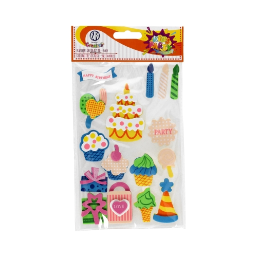 Naklejki dekoracyjne Party - 16szt.