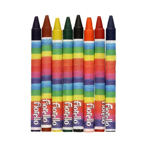 Kredki świecowe 8kol Fiorello 170-1382