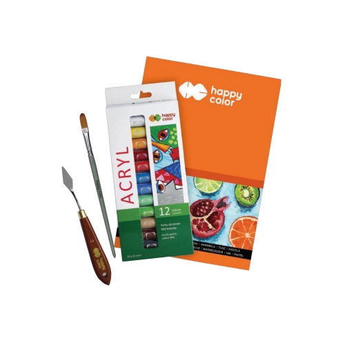 Zestaw prezentowy Malowanie akrylami