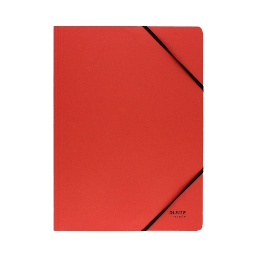 Teczka gumka A4 czerwona Recycle Leitz