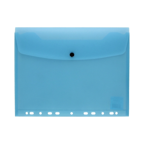 Teczka kopertowa A4/PP niebieska zawieszana