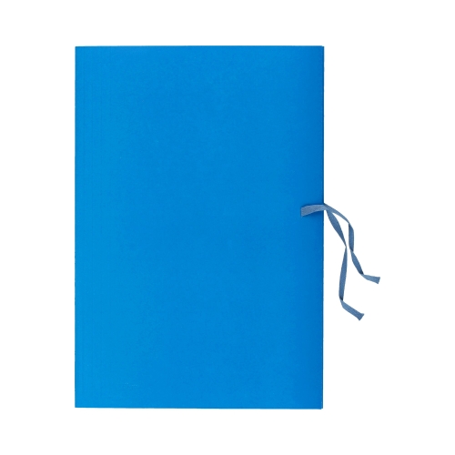 Teczka wiązana A4 niebieska Bigo
