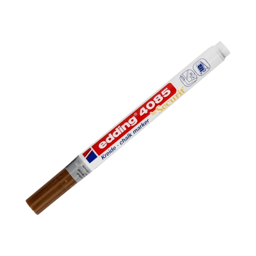 Marker kredowy do szyb 1.0-2.0mm miedziany Edding 4085