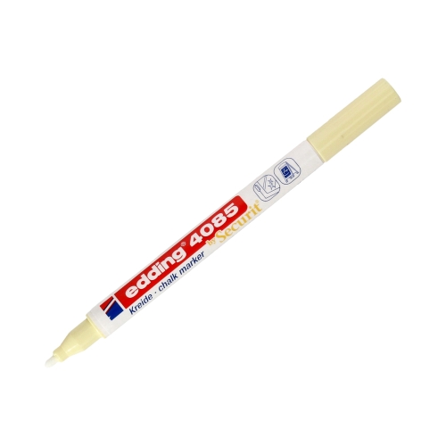 Marker kredowy do szyb 1.0-2.0mm żółty pastel Edding 4085