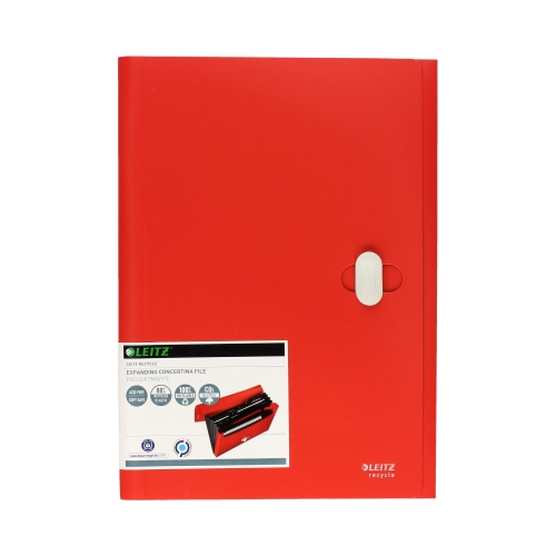 Teczka segregująca A4/5 czerwona Recycle Leitz