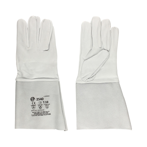 Rękawice spawalnicze TIG białe 10 Coverguard (2)