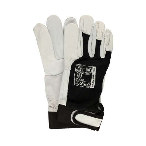 Rękawice robocze Easy czarno-białe 10 Ardon (2)