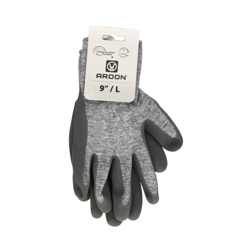 Rękawice powlekane Nature Touch szare 9 Ardon (2)