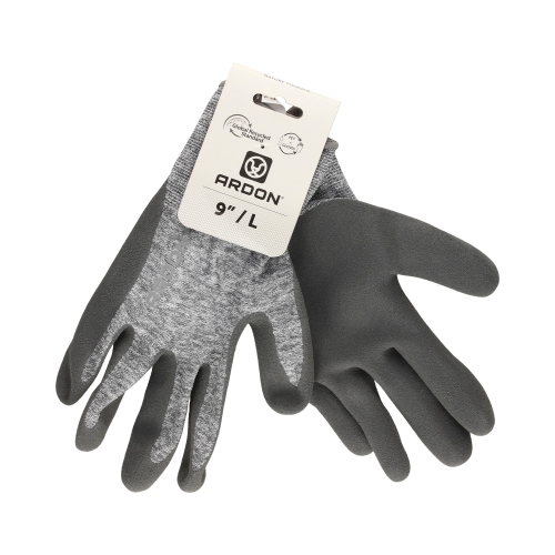Rękawice powlekane Nature Touch szare 9 Ardon (2)