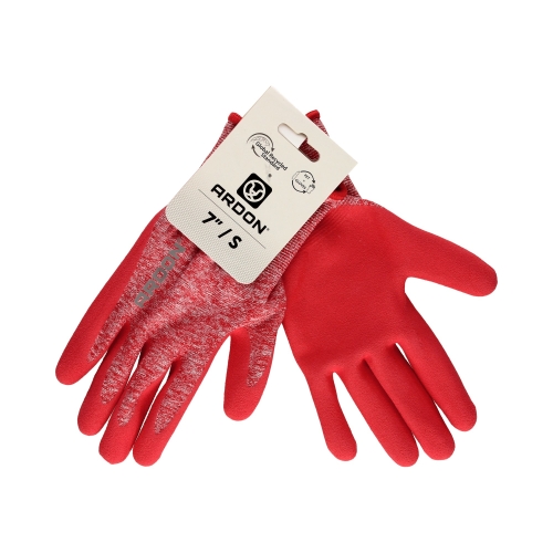 Rękawice powlekane Nature Touch różowe 7 Ardon (2)