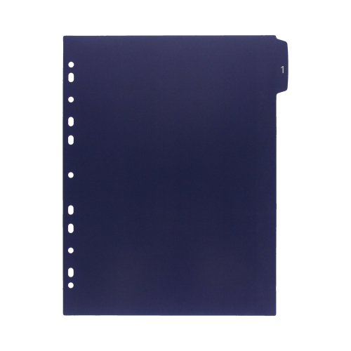 Przekładki PP A4 1-5 Style Leitz