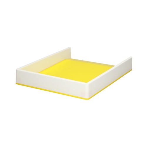 Półka dokumenty A4 biało/żółta Wow Leitz