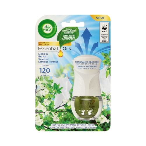 Odświeżacz powietrza elektryczny aparat+zapas Świeżość Letniego Poranka AirWick