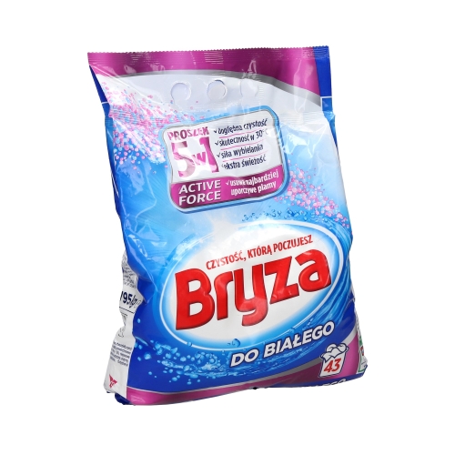 Proszek do prania białego 2.795kg Bryza