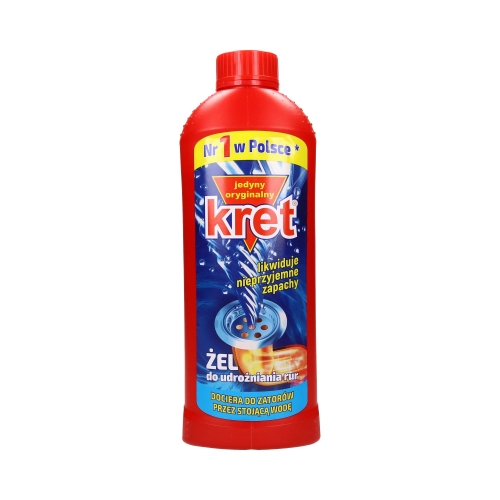 Udrażniacz rur żel 1kg Kret