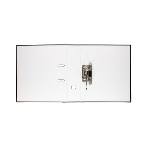 Segregator A4/75 czarny Interdruk