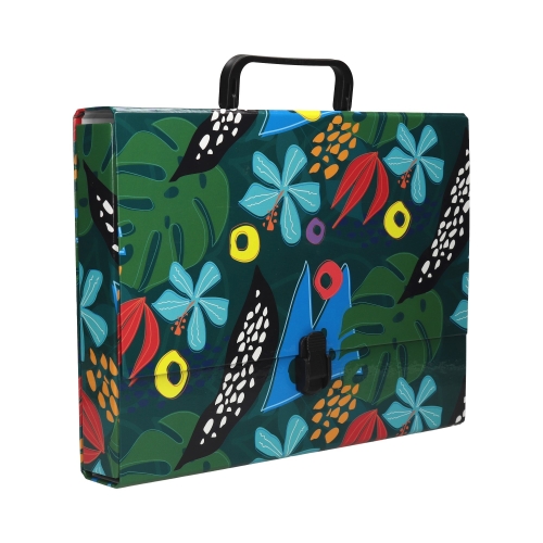 Teczka rączka A4 50mm Dżungla T 0104