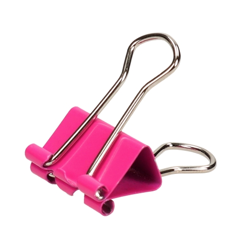 Klip 19mm 15szt. różowe Penmate