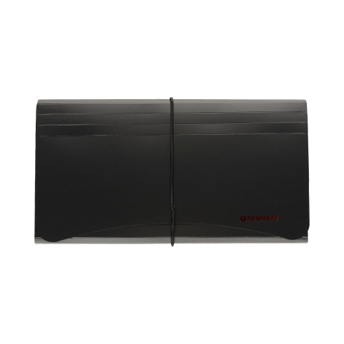 Teczka segregująca B6/12 czarna Penmate PP-4308