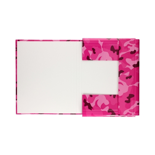 Teczka skrzydłowa gumka A4 40mm Moro T0109