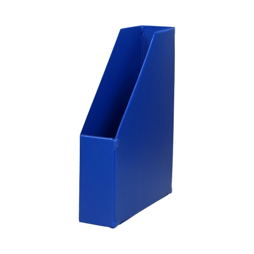 Pojemnik czasopisma 70mm niebieski Elba