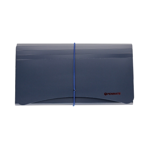 Teczka segregująca B6/12 niebieska Penmate PP-4308