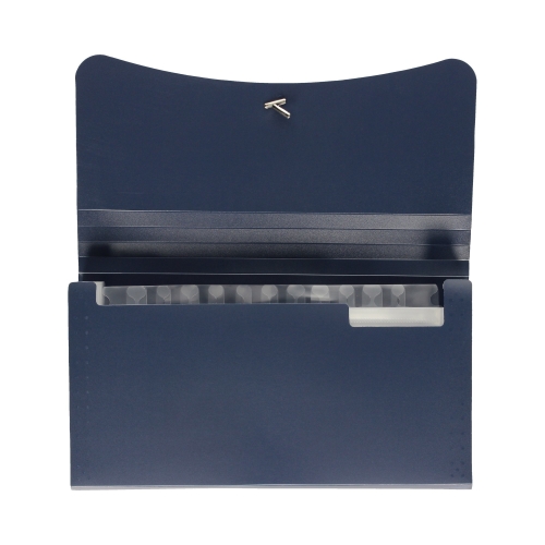 Teczka segregująca B6/12 niebieska Penmate PP-4308