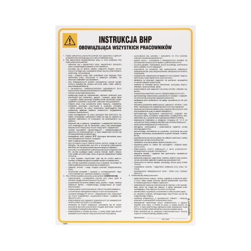 Instrukcja Ogólna BHP 245x350 HN IAA01