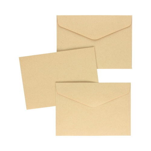 Koperty B6 ciemnobeżowe Nature 120g - 10 szt. w opak.