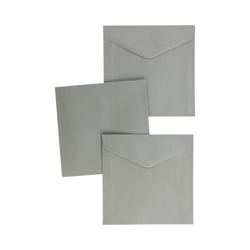 Koperty 160x160 Pearl srebrny 150g (10)