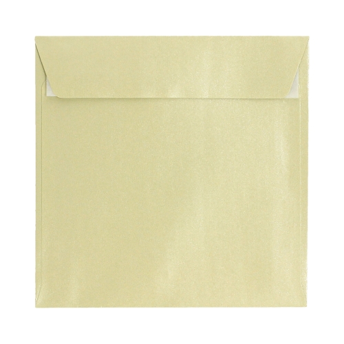 Koperty 158x158 kremowe Millenium 120g - 10 szt. w opak.