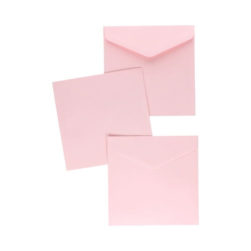 Koperty 160x160 różowe satyna gładkie 130g (10)