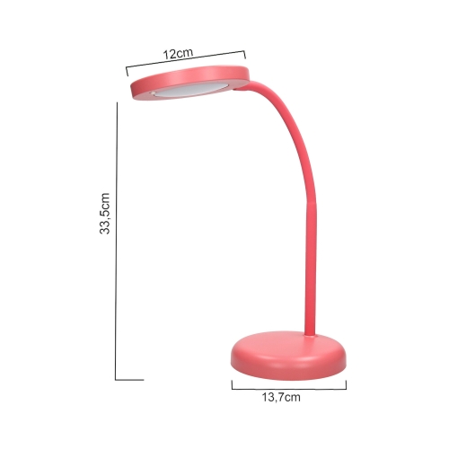 Lampa biurowa różowa ledowa MAULjoy