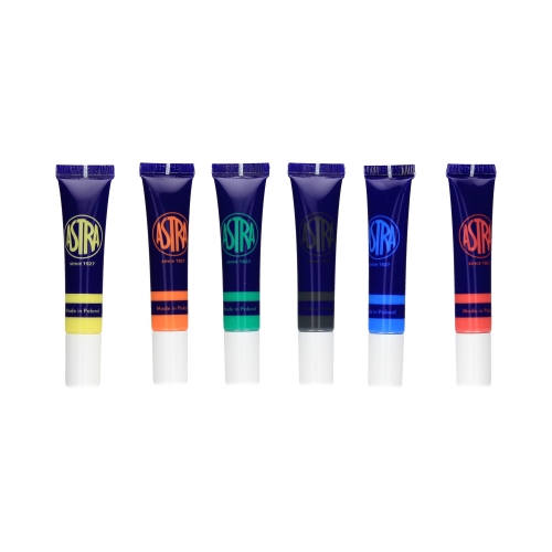 Farby do tkanin 6kol 15ml Astra 301122016