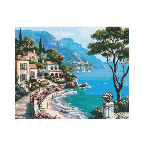 Zestaw do malowania farbami wg numerów Włoskie wakacje ASTRA 801022907