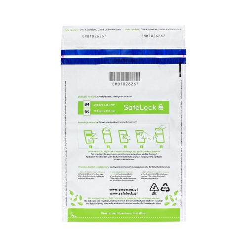 Koperty bezpieczne B4 kolor EKO Emerson