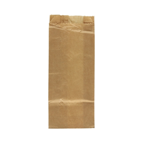 Torba papierowa 250x100x50 brązowa fałdowa