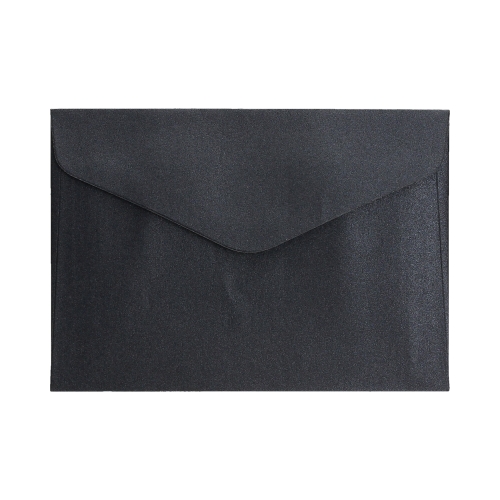 Koperty ozdobne C6 czarne Pearl 150g/m2 (10)