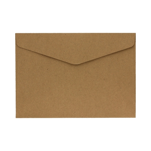 Koperty ozdobne C5 ciemnobeżowa Kraft 120g (10)