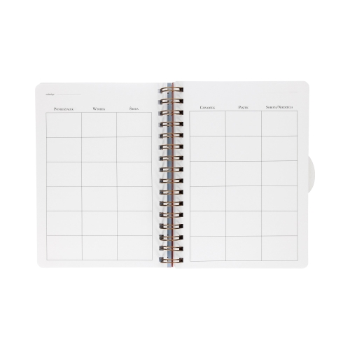 Organizer A5/240 spirala Bujo Garden Bullet Journal Interdruk