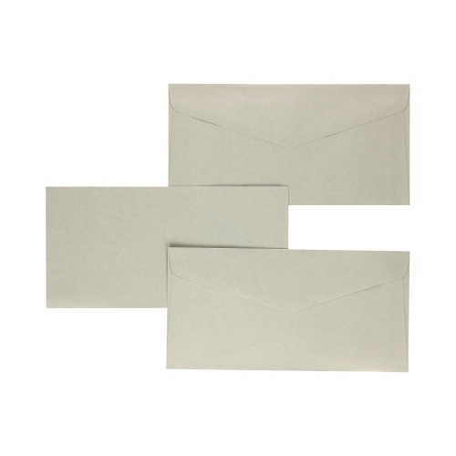 Koperty DL gładkie jasnoszare satynowe 130g (10)