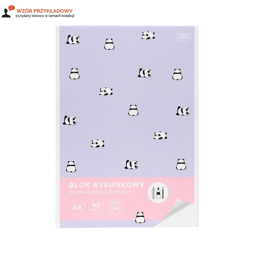 Blok rysunkowy A4/50 Cute Girl Interdruk 90g