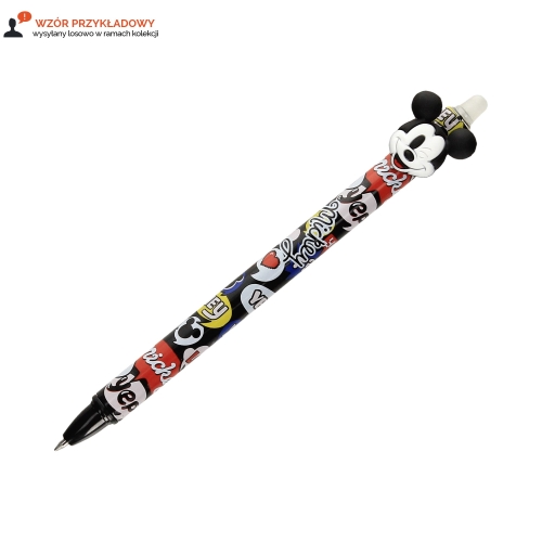 Długopis automatyczny niebieski wymazywalny Mickey