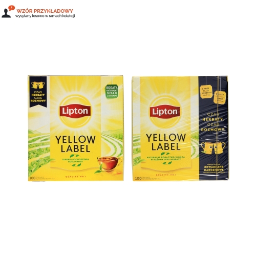 Herbata ekspresowa Lipton Yellow 100t