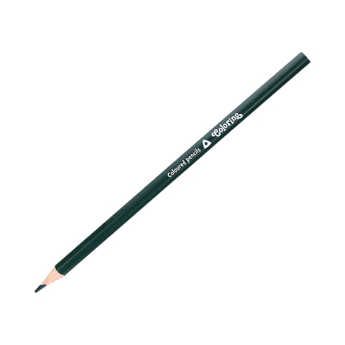 Kredka ołówkowa ciemnozielona trójkątna Colorino 86457PTR