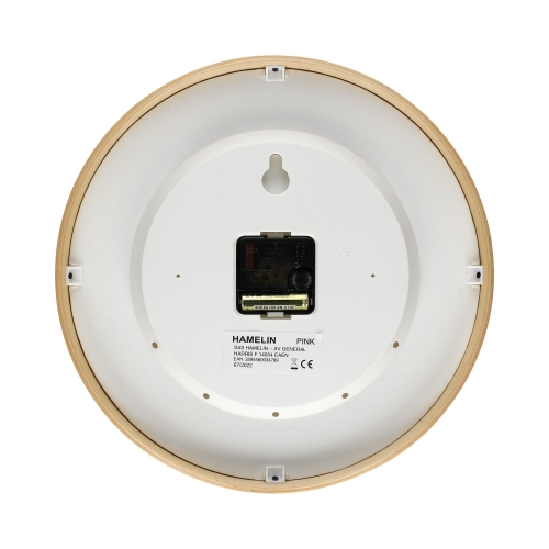 Zegar ścienny pomarańczowy Baltic Unilux