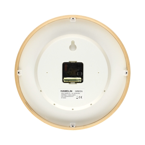 Zegar ścienny zielony Baltic Unilux