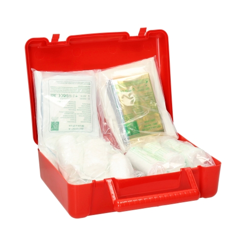 Apteczka zakładowa z wyposażenie DIN13164 +ustnik PK-MOT BDw