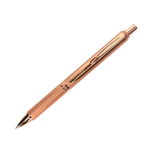 Pióro kulkowe automatyczne 0.7mm różowo-złota obudowa Energel BL407